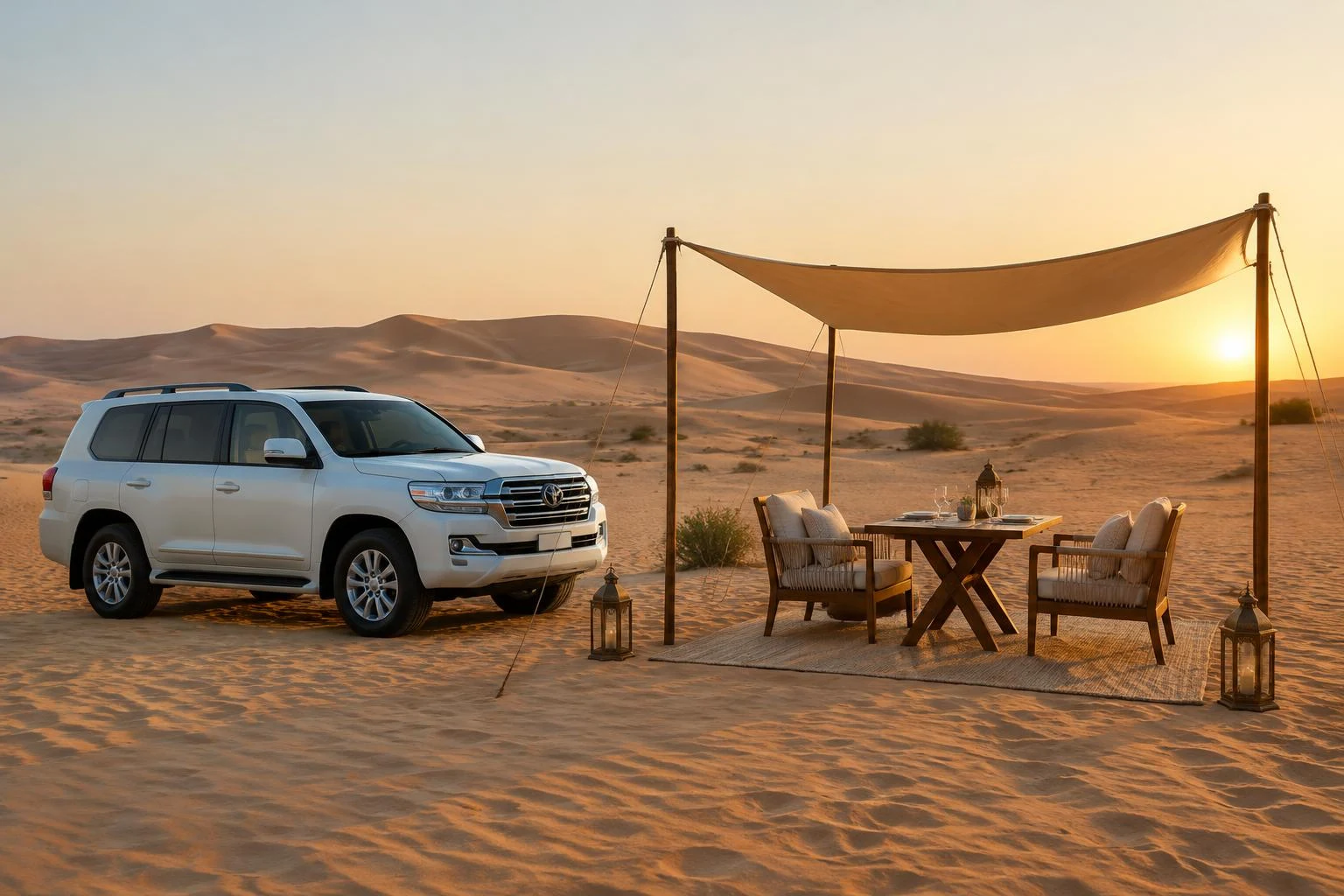 Private desert safari in Dubai
